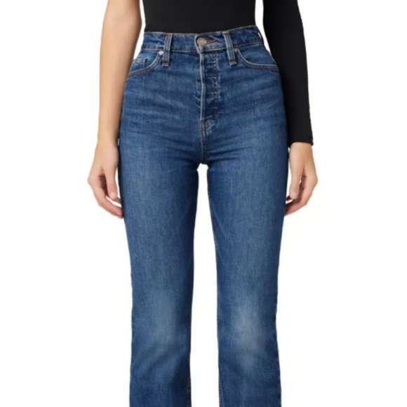 NWT. Hudson Faye High Waist Flare Jeans - Picture 4 of 4